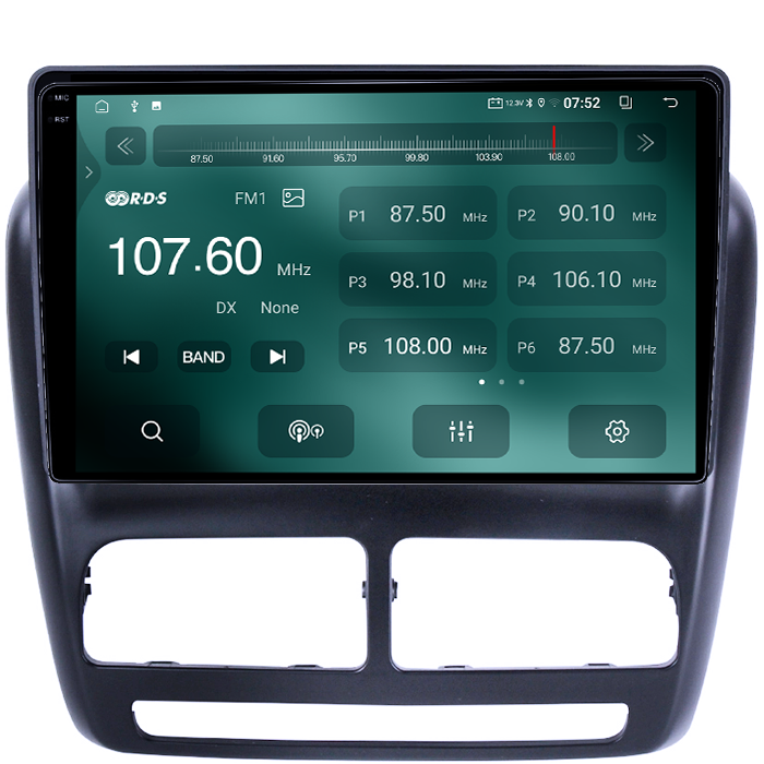 Navigatie dedicata Fiat Doblo 2015, 4GB RAM 64GB ROM, Quadcore, Android 14, Display QLED 1K 10", DSP, Carplay&Android Auto, Suport camere AHD [3]