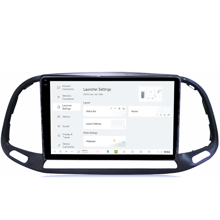 Navigatie dedicata Fiat Doblo 2015-2019 DUDU3, 4GB RAM 64GB ROM, Octacore, Platforma 8581, Android, Display QLED 9", DSP, Carplay&AndroidAuto [5]