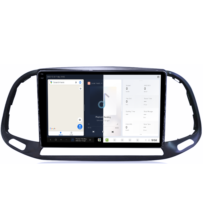 Navigatie dedicata Fiat Doblo 2015-2019 DUDU3, 4GB RAM 64GB ROM, Octacore, Platforma 8581, Android, Display QLED 9", DSP, Carplay&AndroidAuto [2]