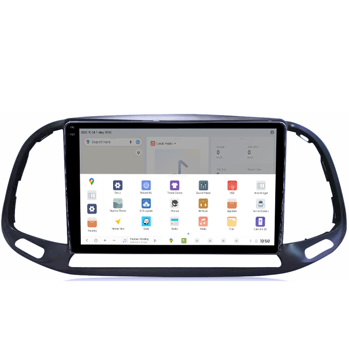 Navigatie dedicata Fiat Doblo 2015-2019 DUDU3, 4GB RAM 64GB ROM, Octacore, Platforma 8581, Android, Display QLED 9", DSP, Carplay&AndroidAuto [3]