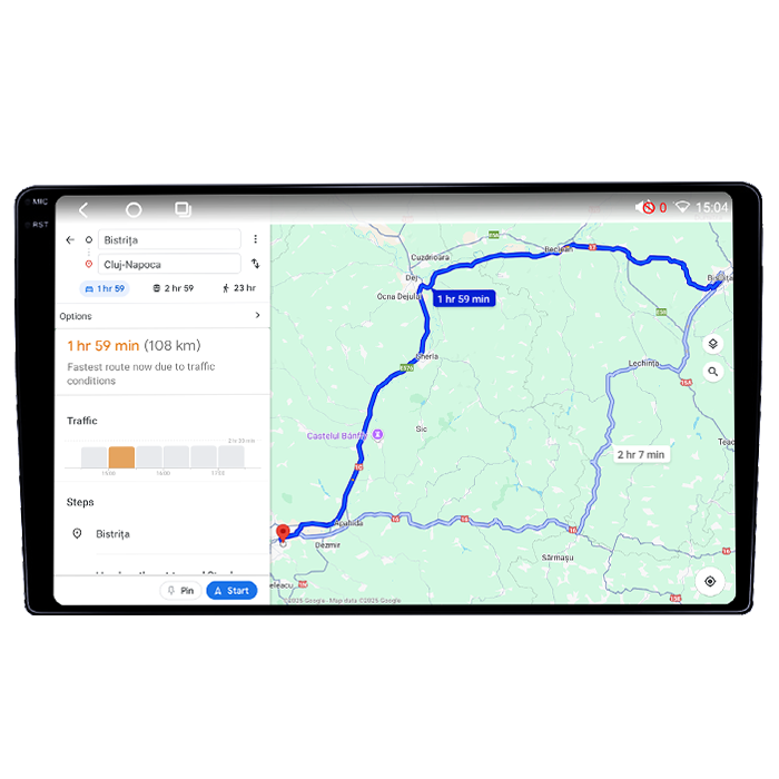 Navigatie dedicata Fiat Ducato 2006-2016 Low, 4GB RAM 64GB ROM, Procesor Qualcomm Octacore, Android 14, Rezolutie 2K, Display QLED 9", DSP, Carplay&Android Auto, SIM 4G [6]