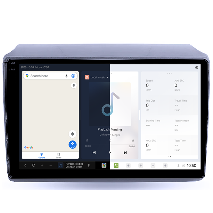 Navigatie dedicata Fiat Ducato 2020 DUDU3, 4GB RAM 64GB ROM, Octacore, Platforma 8581, Android, Display QLED 9", DSP, Carplay&AndroidAuto [2]
