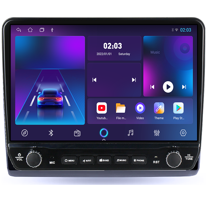 Navigatie dedicata Fiat Ducato 3 2006-2022, Peugeot Boxer 2 2006-2022, Citroen Jumper 2 2006-2022 Tesla cu butoane rotative model 2024, 4GB RAM 64GB ROM, Procesor Quadcore, Android 14, Display QLED 10 [6]