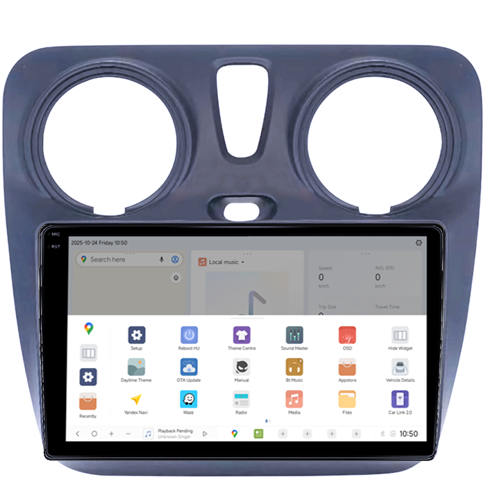 Navigatie dedicata Dacia Dokker 2012 DUDU3, 4GB RAM 64GB ROM, Octacore, Platforma 8581, Android, Display QLED 9", DSP, Carplay&AndroidAuto [3]
