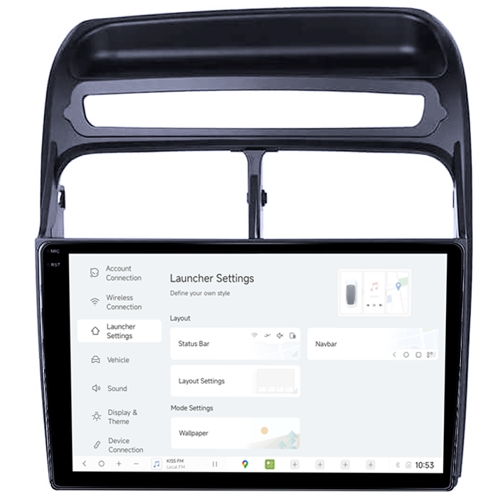Navigatie dedicata Fiat Linea 2006-2012 DUDU3, 4GB RAM 64GB ROM, Octacore, Platforma 8581, Android, Display QLED 9", DSP, Carplay&AndroidAuto [5]