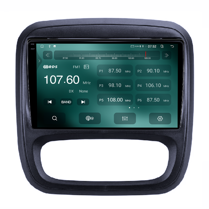 Navigatie dedicata Fiat Talento 2016+, 12GB RAM 256GB ROM, Android, Rezolutie 2K, Display QLED, 9", DSP, Carplay, Android Auto, Internet, Youtube, Waze, Wi Fi, USB [3]