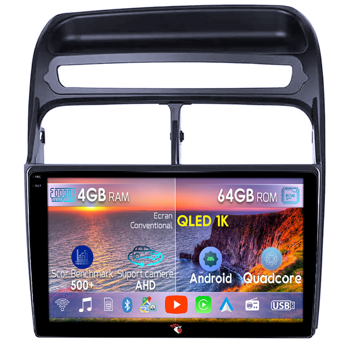 Navigatie dedicata Fiat Linea 2006-2012, 4GB RAM 64GB ROM, Octacore, Android 14, Display QLED 1K 9", Carplay&Android Auto, SIM 4G, Ventilator Activ [1]