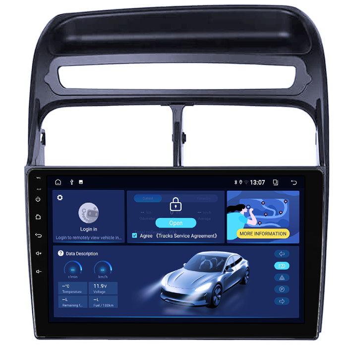 Navigatie dedicata Fiat Linea 2006-2012, 8GB RAM 128GB ROM, Octacore, Platforma TS18, Android 14, Display QLED 9”, Suporta camera 360º, DSP, Carplay&Android Auto, SIM 4G, Ventilator Activ [2]