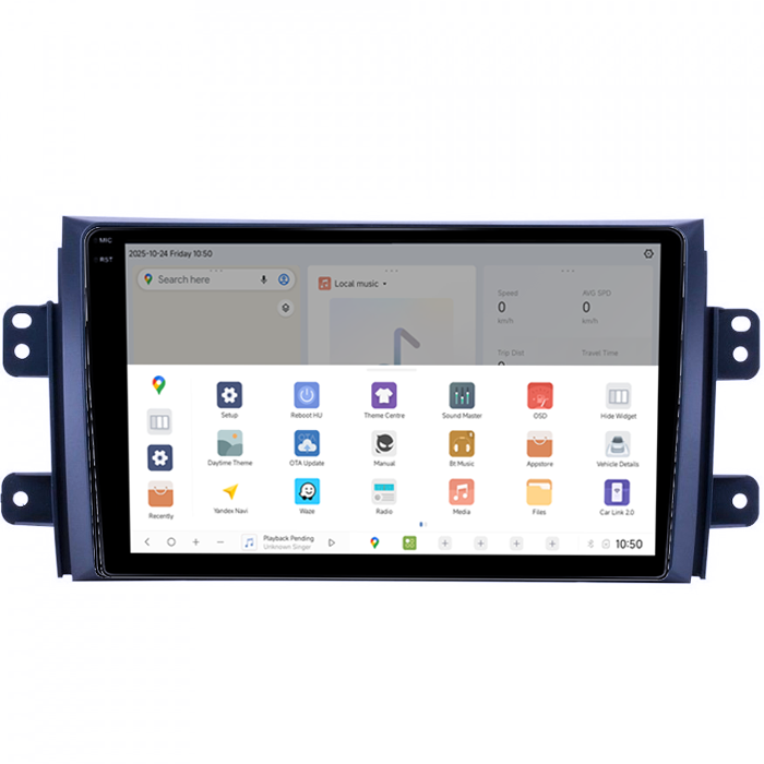 Navigatie dedicata Suzuki SX4 DUDU3, 4GB RAM 64GB ROM, Octacore, Platforma 8581, Android, Display QLED 9", DSP, Carplay&AndroidAuto [3]