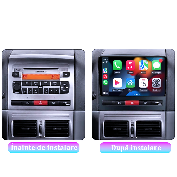 Navigatie dedicata Fiat Perla 9 2009 Idea 2011-2014, 4GB RAM 64GB ROM, Procesor Qualcomm Octacore, Android 14, Rezolutie 2K, Display QLED 9", DSP, Carplay&Android Auto, SIM 4G [7]