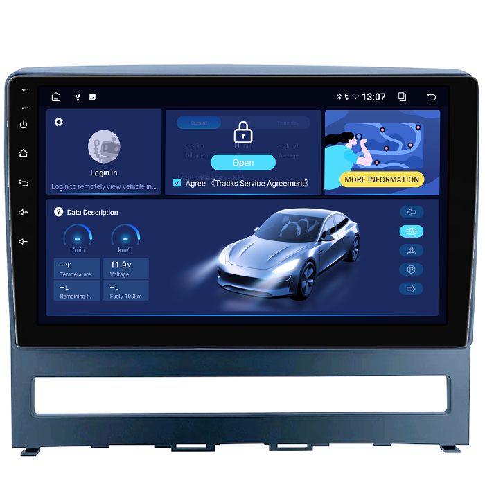 Navigatie dedicata Fiat Perla 9 2009 Idea 2011-2014, 8GB RAM 128GB ROM, Octacore, Platforma TS18, Android 13, Display QLED 9”, Suporta camera 360º, DSP, Carplay&Android Auto, SIM 4G, Ventilator Activ [2]