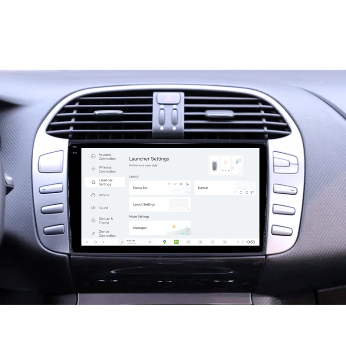 Navigatie dedicata Fiat Bravo 2008-2015 DUDU3, 4GB RAM 64GB ROM, Octacore, Platforma 8581, Android, Display QLED 9", DSP, Carplay&AndroidAuto [5]