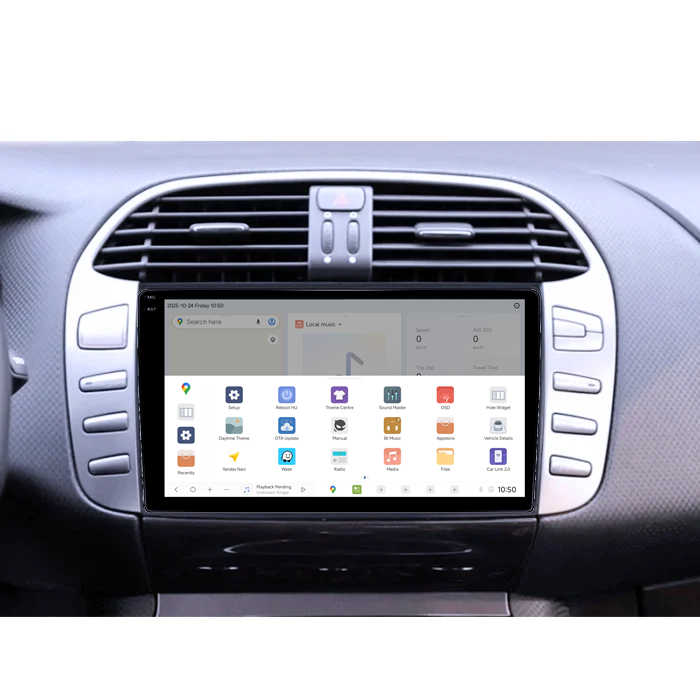 Navigatie dedicata Fiat Bravo 2008-2015 DUDU3, 4GB RAM 64GB ROM, Octacore, Platforma 8581, Android, Display QLED 9", DSP, Carplay&AndroidAuto [3]