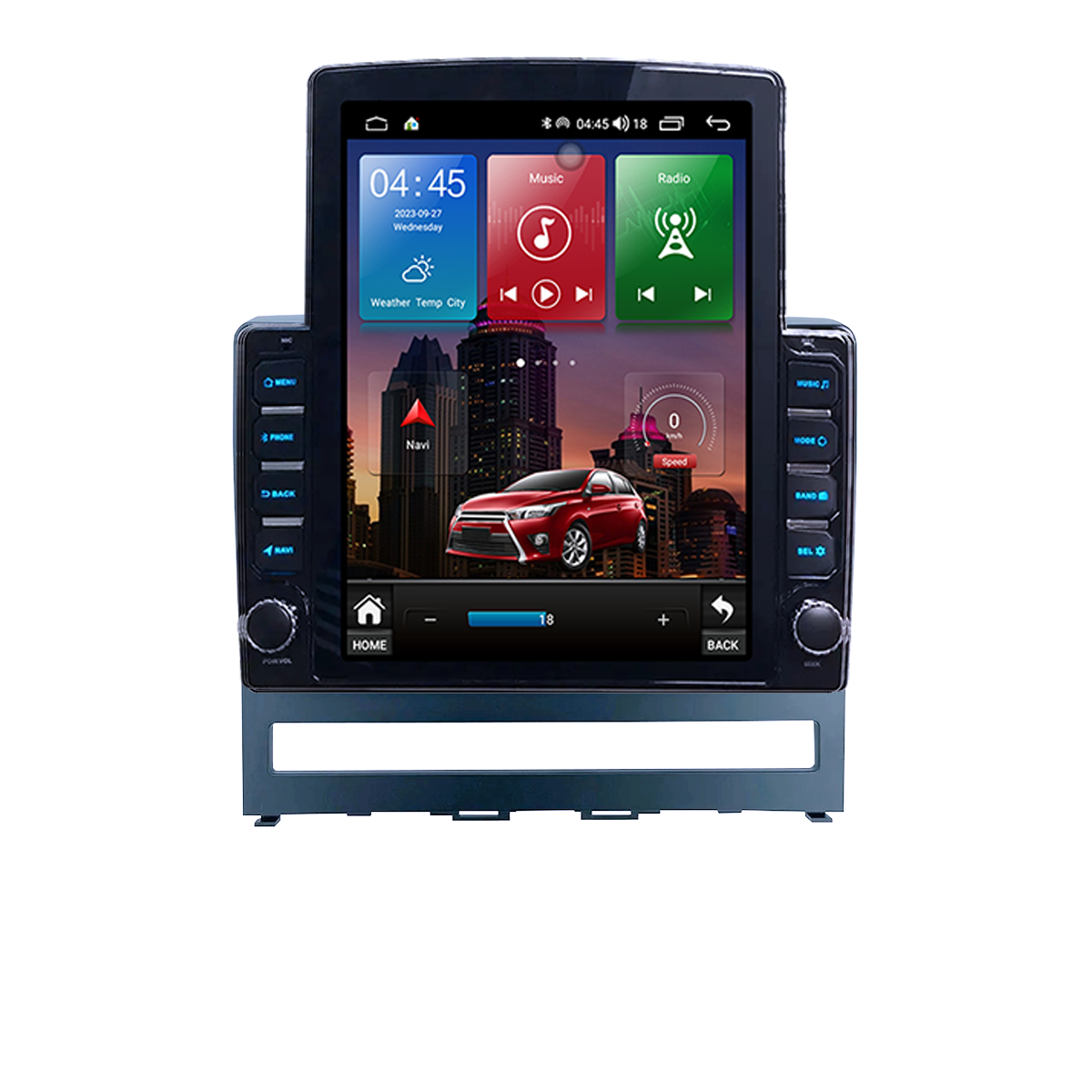 Navigatie dedicata Fiat Perla 9 2009 Idea 2011 2014 Tesla Style, 4GB RAM 64GB ROM, Procesor Quadcore, Android 14, Display QLED 9.7", DSP, Carplay&Android Auto [2]
