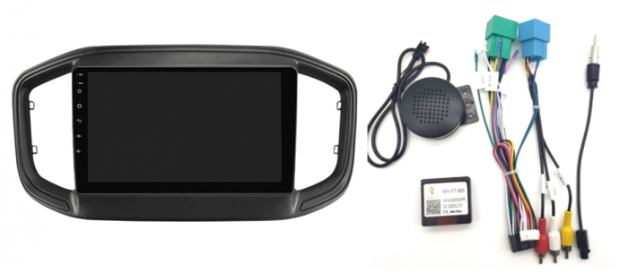 Navigatie dedicata Fiat Strada 2020-2021, 12GB RAM 256GB ROM, Android 13, Rezolutie 2K, Display QLED, 9", DSP, Carplay, Android Auto, Internet, Youtube, Waze, Wi Fi, USB [2]