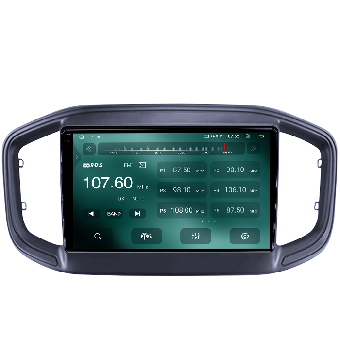 Navigatie dedicata Fiat Strada 2020-2021, 4GB RAM 64GB ROM, Quadcore, Android 14, Display QLED 1K 9", DSP, Carplay&Android Auto, Suport camere AHD [3]