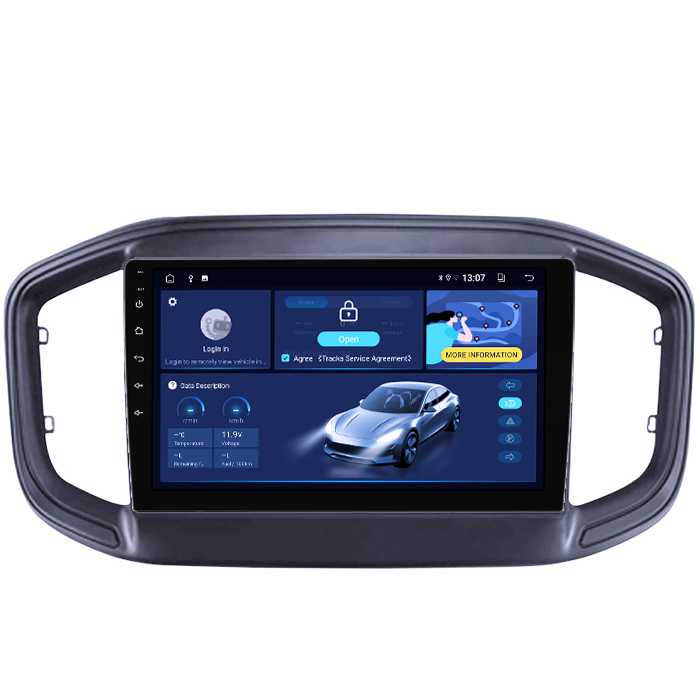 Navigatie dedicata Fiat Strada 2020-2021, 8GB RAM 128GB ROM, Octacore, Platforma TS18, Android 13, Display QLED 9”, Suporta camera 360º, DSP, Carplay&Android Auto, SIM 4G, Ventilator Activ [2]