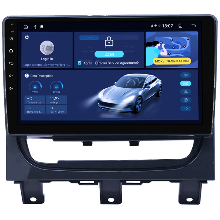 Navigatie dedicata Fiat Strada Idea 2012-2016, 8GB RAM 128GB ROM, Octacore, Platforma TS18, Android 13, Display QLED 9”, Suporta camera 360º, DSP, Carplay&Android Auto, SIM 4G, Ventilator Activ [2]