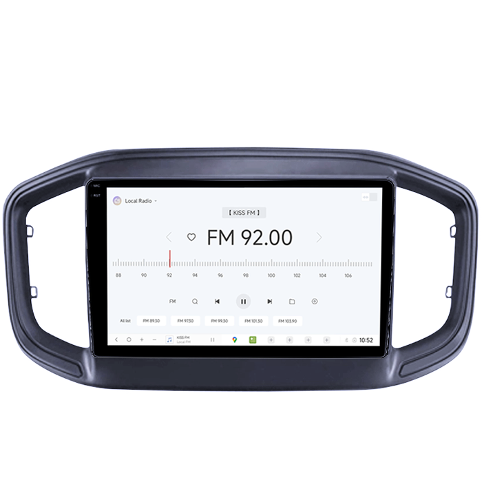 Navigatie dedicata Fiat Strada 2020-2021 DUDU3, 4GB RAM 64GB ROM, Octacore, Platforma 8581, Android, Display QLED 9", DSP, Carplay&AndroidAuto [4]
