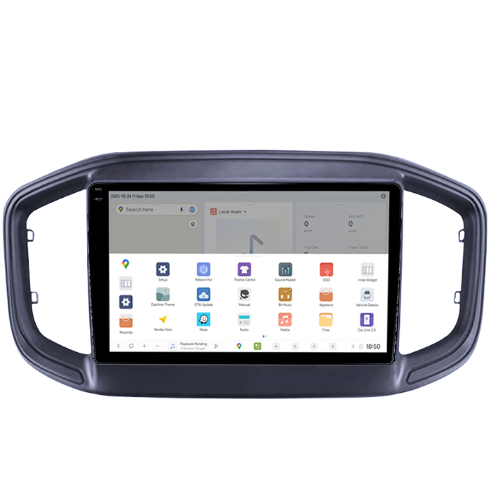 Navigatie dedicata Fiat Strada 2020-2021 DUDU3, 4GB RAM 64GB ROM, Octacore, Platforma 8581, Android, Display QLED 9", DSP, Carplay&AndroidAuto [3]