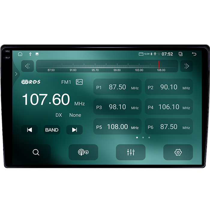 Navigatie dedicata Fiat Tipo 2022+, 12GB RAM 256GB ROM, Android, Rezolutie 2K, Display QLED, 9", DSP, Carplay, Android Auto, Internet, Youtube, Waze, Wi Fi, USB [3]