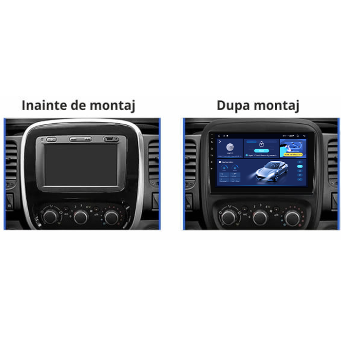 Navigatie dedicata Fiat Talento 2016+, 4GB RAM 64GB ROM, Octacore, Android 14, Display QLED 1K 9", Carplay&Android Auto, SIM 4G, Ventilator Activ [4]