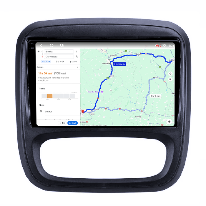 Navigatie dedicata Fiat Talento 2016+, 4GB RAM 64GB ROM, Octacore, Android 14, Display QLED 1K 9", Carplay&Android Auto, SIM 4G, Ventilator Activ [5]