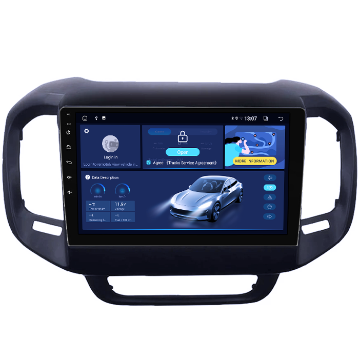 Navigatie dedicata Fiat Toro 2017-2020, 8GB RAM 128GB ROM, Octacore, Platforma TS18, Android 13, Display QLED 9”, Suporta camera 360º, DSP, Carplay&Android Auto, SIM 4G, Ventilator Activ [2]