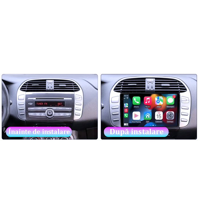 Navigatie dedicata Fiat Viaggio/Ottimo, 4GB RAM 64GB ROM, Procesor Qualcomm Octacore, Android 14, Rezolutie 2K, Display QLED 9", DSP, Carplay&Android Auto, SIM 4G [7]