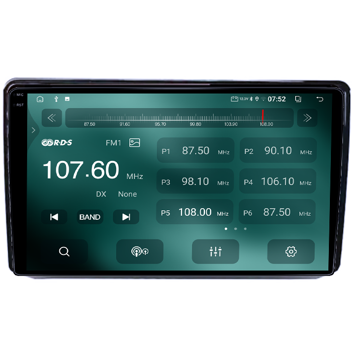 Navigatie dedicata Fiat Viaggio/Ottimo, 4GB RAM 64GB ROM, Quadcore, Android 14, Display QLED 1K 9", DSP, Carplay&Android Auto, Suport camere AHD [3]