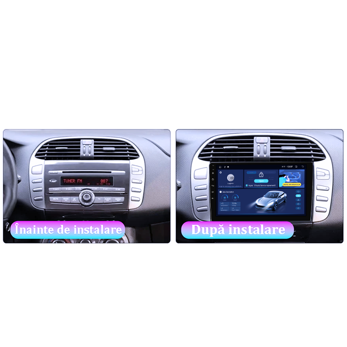 Navigatie dedicata Fiat Viaggio/Ottimo, 4GB RAM 64GB ROM, Quadcore, Android 14, Display QLED 1K 9", DSP, Carplay&Android Auto, Suport camere AHD [5]