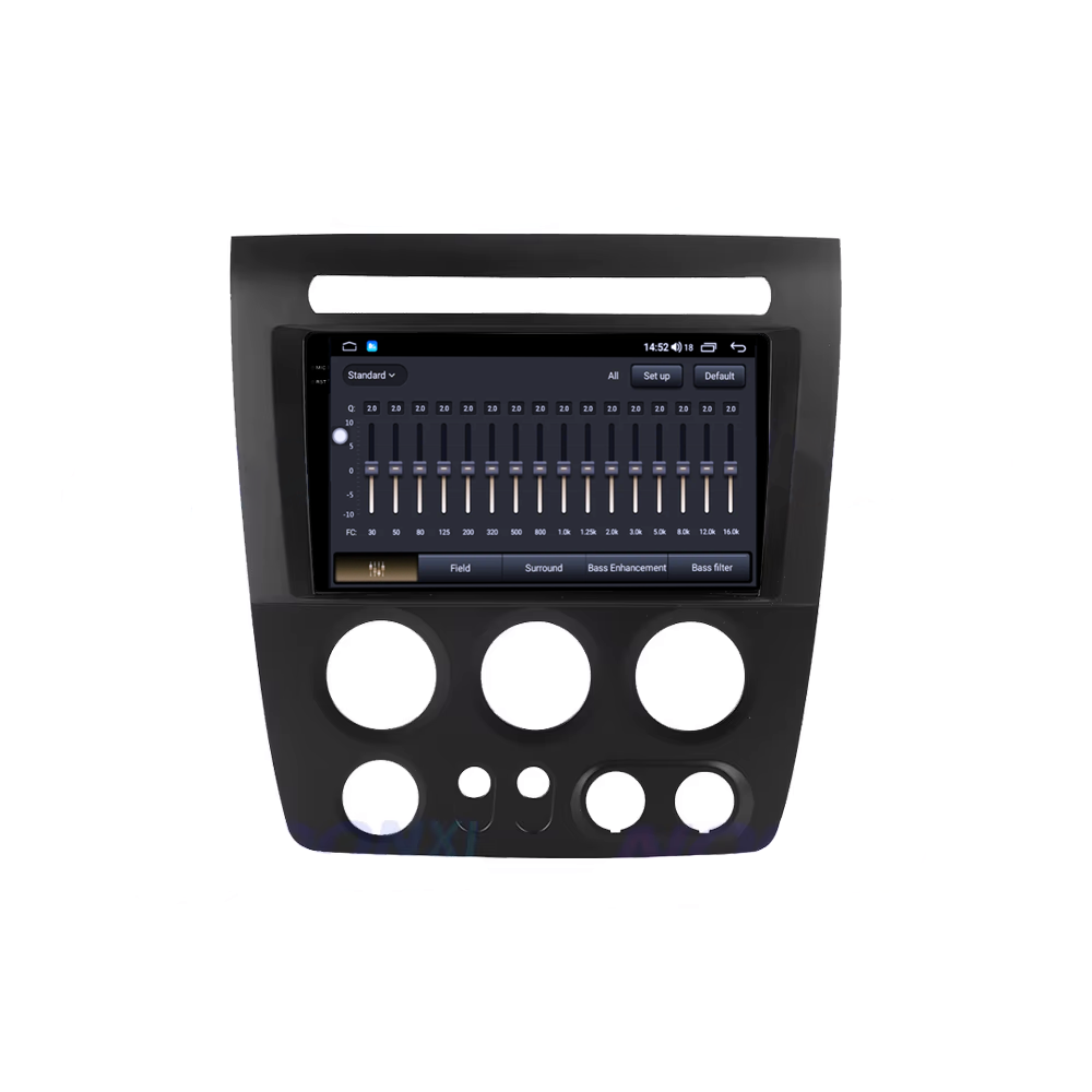 Navigatie dedicata Hummer H3 2005-2010, 8GB RAM 128GB ROM, Octacore, Platforma TS18, Android 14, Display QLED 9", Suporta camera 360", DSP, Carplay&Android Auto, SIM [3]