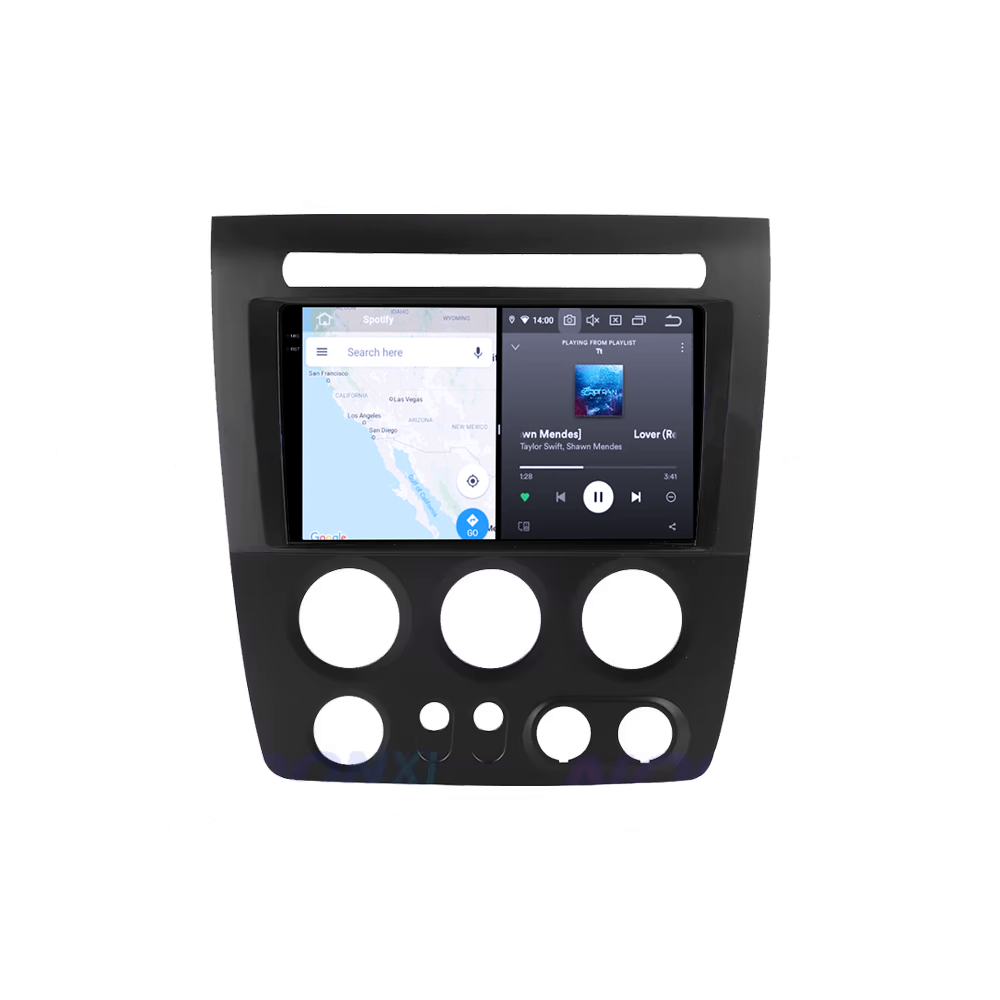 Navigatie dedicata Hummer H3 2005-2010, 8GB RAM 128GB ROM, Octacore, Platforma TS18, Android 14, Display QLED 9", Suporta camera 360", DSP, Carplay&Android Auto, SIM [2]