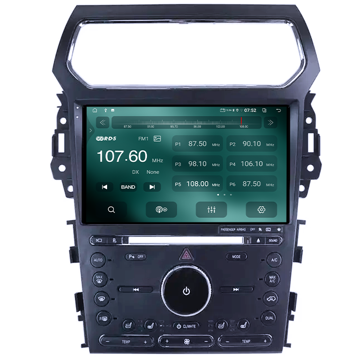 Navigatie dedicata Ford Explorer 2011-2019, 4GB RAM 64GB ROM, Quadcore, Android 14, Display QLED  9", DSP, Carplay&Android Auto, Suport camere AHD [3]