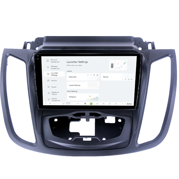 Navigatie dedicata Ford Kuga 2 Escape 3 2012-2019 DUDU3, 4GB RAM 64GB ROM, Octacore, Platforma 8581, Android, Display QLED 9", DSP, Carplay&AndroidAuto [5]