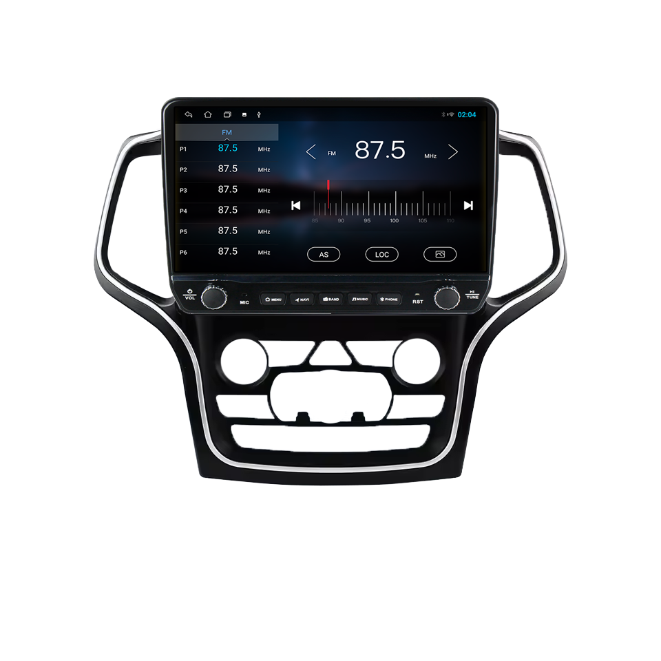 Navigatie dedicata Jeep Grand Cherokee 2014-2017 Tesla Cu Butoane Rotative Model 2024, 4GB RAM 64GB ROM, Procesor Quadcore, Android 14, Display QLED 10", DSP, Carplay&AndroidAuto [4]