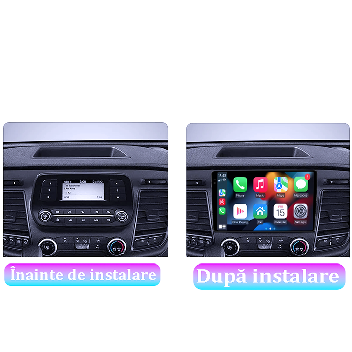 Navigatie dedicata Mercedes Benz W209, W203, 4GB RAM 64GB ROM, Procesor Qualcomm Octacore, Android 14, Rezolutie 2K, Display QLED 9", DSP, Carplay&Android Auto, SIM [7]