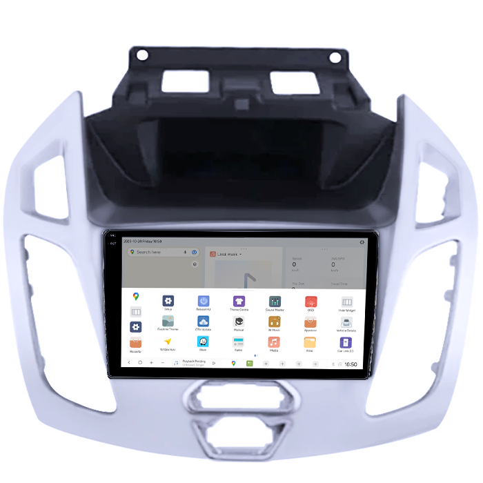 Navigatie dedicata Ford Transit Connect 2015, DUDU3, 4GB RAM 64GB ROM, Octacore, Platforma 8581, Android, Display QLED 9", DSP, Carplay&AndroidAuto [3]