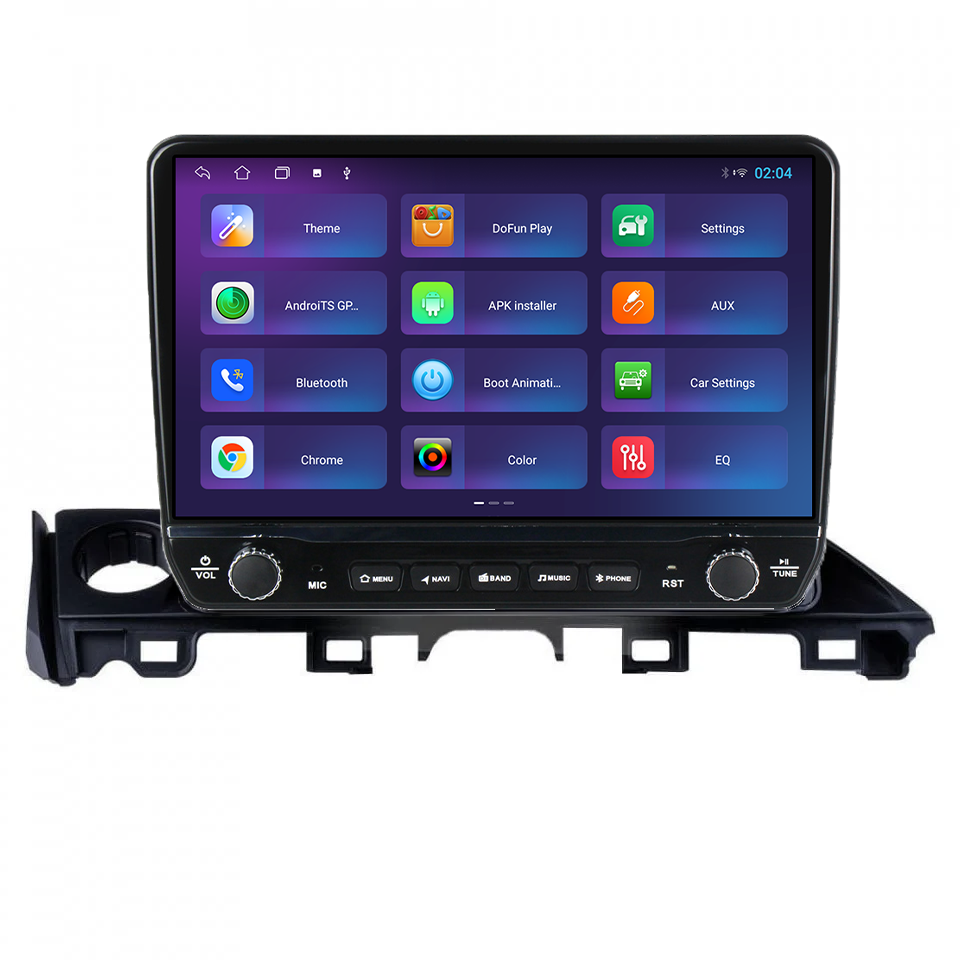 Navigatie dedicata Mazda 6 2017-2019 Tesla Cu Butoane Rotative Model 2024, 4GB RAM 64GB ROM, Procesor Quadcore, Android 14, Display QLED 10", DSP, Carplay&Android [4]