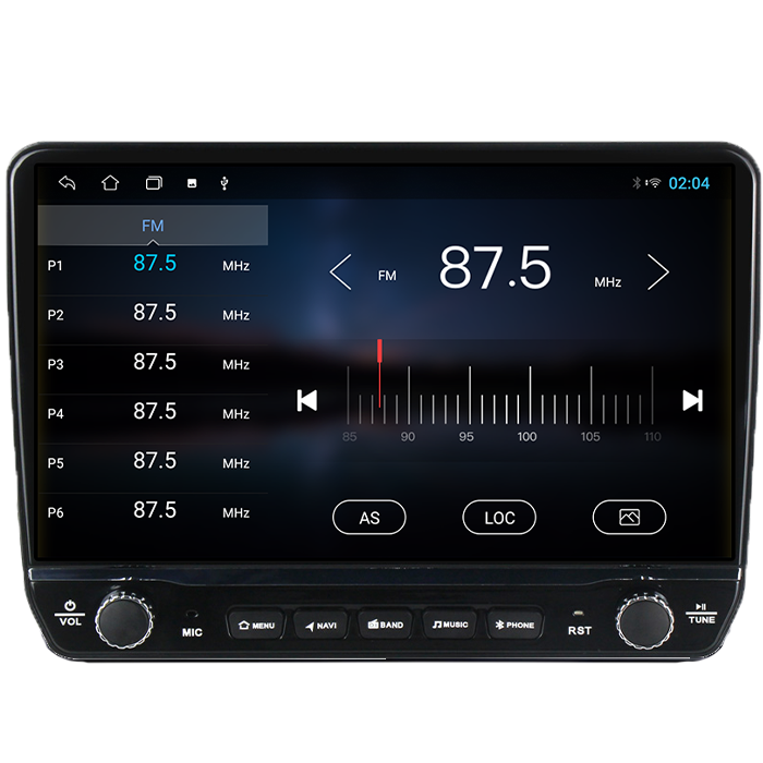 Navigatie dedicata Ford Custom 2013-2022 Tesla Cu Butoane Rotative Model 2024, 4GB RAM 64GB ROM, Procesor Quadcore, Android 14, Display QLED 10", DSP, Carplay&Android [3]