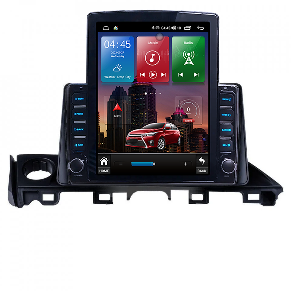 Navigatie dedicata Mazda 6 2017-2019 Tesla Style, ANDROID 13, 9.7 inch , 8+128GB, Internet, Aplicatii, Waze, GPS [5]