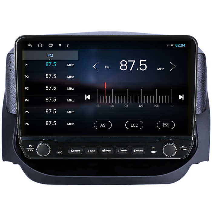 Navigatie dedicata Ford Ecosport 2014-2018 Tesla cu butoane rotative model 2024, 4GB RAM 64GB ROM, Procesor Quadcore, Android 14, Display QLED 10", DSP, Carplay&Android Auto [4]