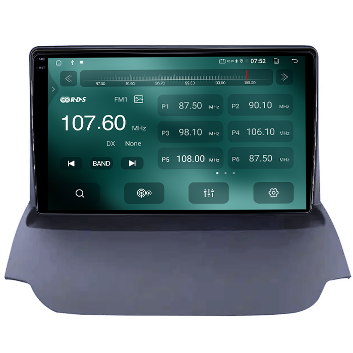 Navigatie dedicata Ford Ecosport 2013-2017, 4GB RAM 64GB ROM, Quadcore, Android 14, Display QLED 1K 9", DSP, Carplay&Android Auto, Suport camere AHD [2]