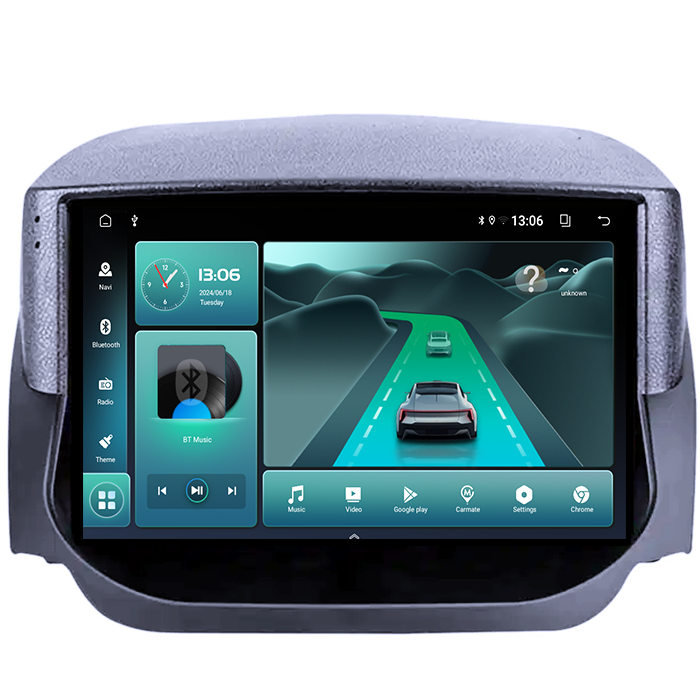 Navigatie dedicata Ford Fiesta 2018+, 4GB RAM 32GB ROM, Android 13, Display 9 " , Internet ,Aplicatii , Waze , Wi Fi , Usb , Bluetooth , Mirrorlink [2]