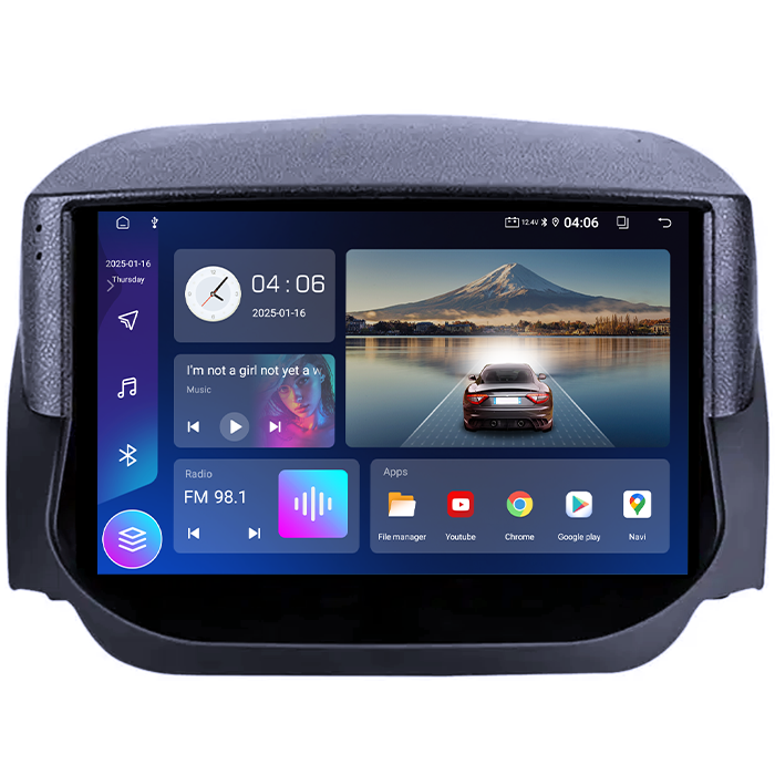 Navigatie dedicata Ford EcoSport 2014-2018, 4GB RAM 64GB ROM, Quadcore, Android 14, Display QLED 1K 9", DSP, Carplay&Android Auto, Suport camere AHD [3]