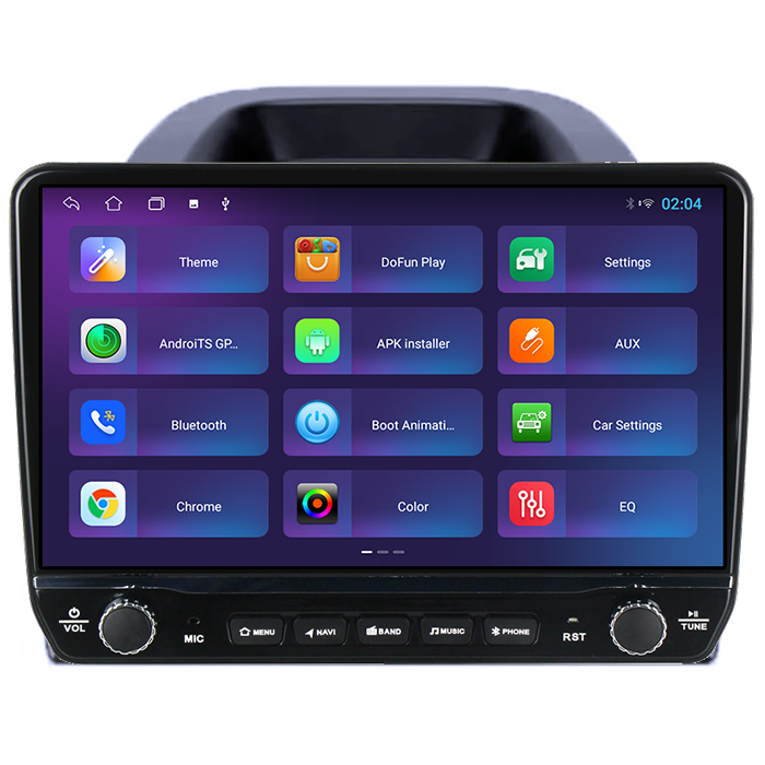 Navigatie dedicata Ford Ecosport 2018-2024 Tesla cu butoane rotative model 2024, 4GB RAM 64GB ROM, Procesor Quadcore, Android 14, Display QLED 10", DSP, Carplay&Android Auto [5]