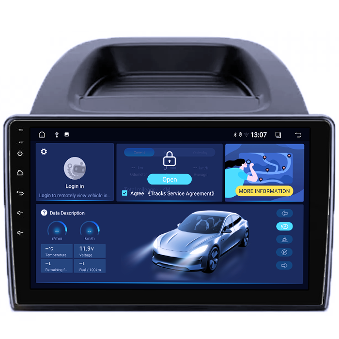 Navigatie dedicata Ford Ecosport 2018-2023, 4GB RAM 64GB ROM, Octacore, Android 14, Display QLED 9", DSP, Carplay&Android Auto, SIM 4G, Ventilator Activ [4]