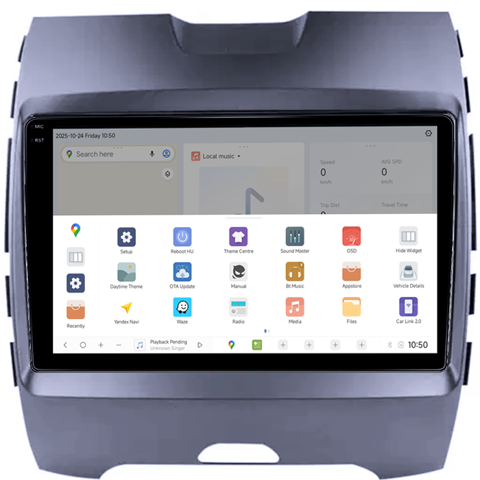 Navigatie dedicata Ford Edge 2015-2018 DUDU3, 4GB RAM 64GB ROM, Octacore, Platforma 8581, Android, Display QLED 9", DSP, Carplay&AndroidAuto [3]