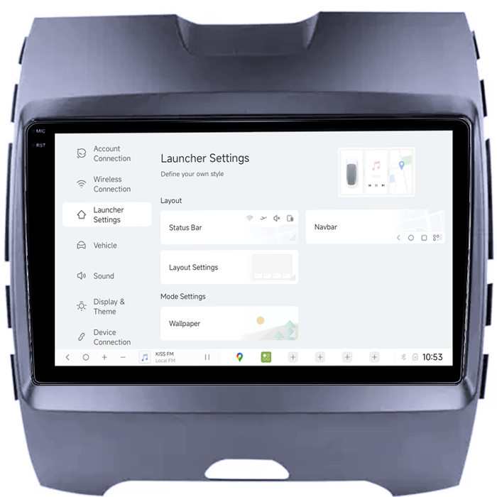 Navigatie dedicata Ford Edge 2015-2018 DUDU3, 4GB RAM 64GB ROM, Octacore, Platforma 8581, Android, Display QLED 9", DSP, Carplay&AndroidAuto [5]