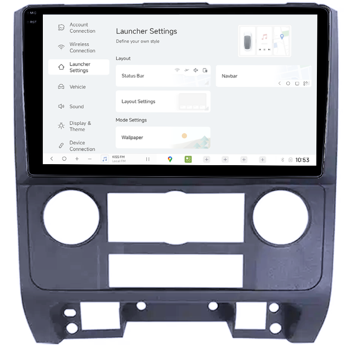 Navigatie dedicata Ford Escape 2007-2012 DUDU3, 4GB RAM 64GB ROM, Octacore, Platforma 8581, Android, Display QLED 9", DSP, Carplay&AndroidAuto [5]